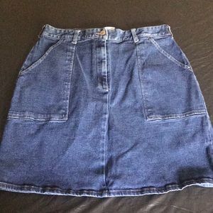 Jean skirt